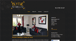Desktop Screenshot of blythewholesalepictureframing.com